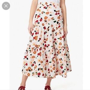 Kate Spade Botanic Ruffle Skirt